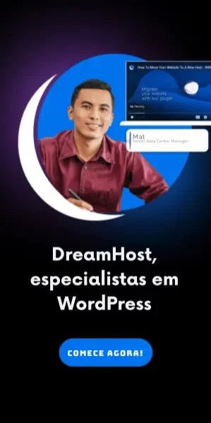 criar site wordpress dreamhost